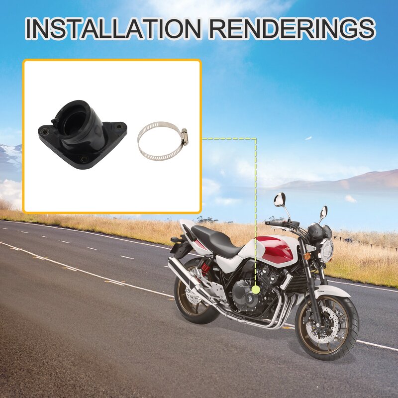 Motorcycle Intake Manifold Factory - for Nx4 Vt600c Xl600v CB400