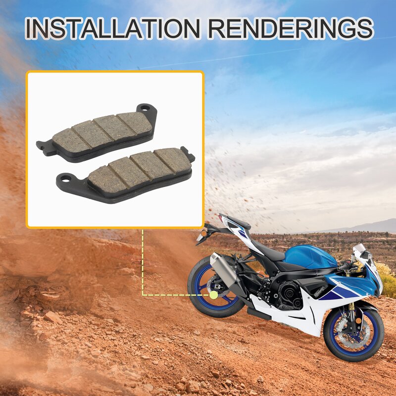 Motorcycle Disc Brake Pad Kit Supplier - Replacement for CM Opening