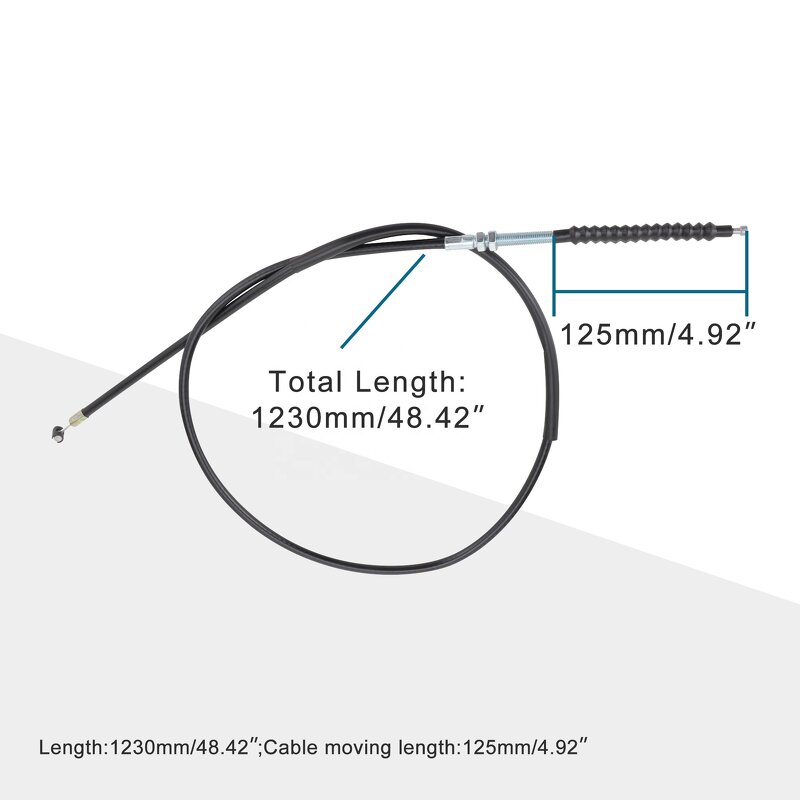 Motorcycle Clutch Cable Factory - 48.43" for 200-250cc Water-cooled ATV