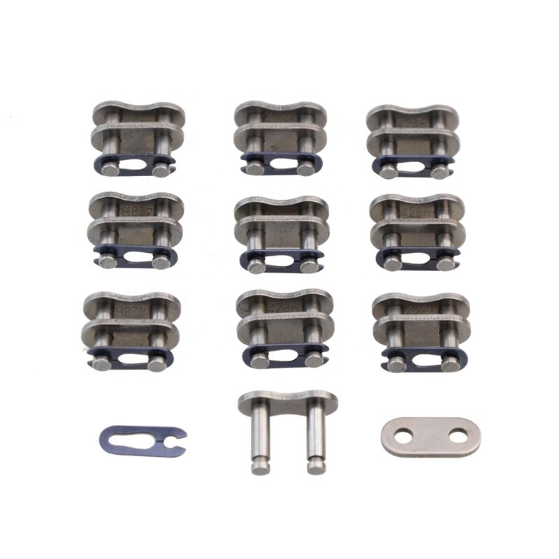 Motorcycle Chain Link Kit Factory - 10PCS 428H Thickened Master Connecting