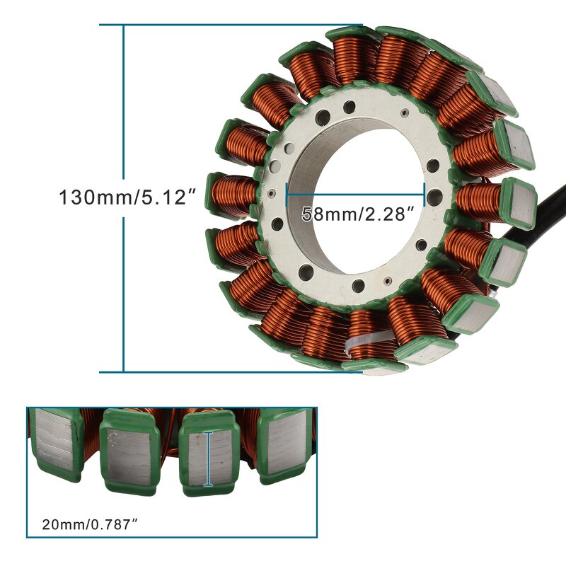 Motorcycle Generator Stator Factory - Coil for XVZ1300A Royal Star