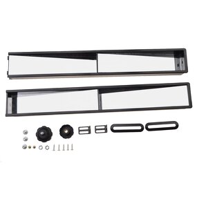 UTV Rear View Mirror Factory - 4 Panel Wide Angle Center Mirror