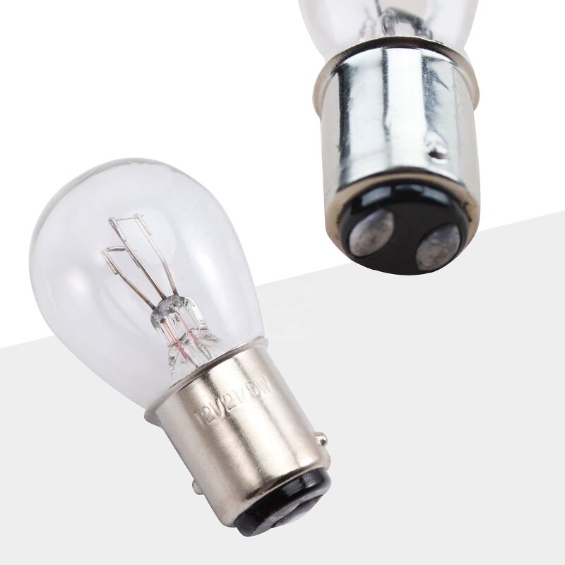 Motorcycle Brake Bulbs Supplier - S-25 BAY15D 12v 21/5w Auto Lamps