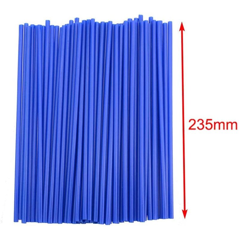 Motorcycle Wheel Spoke Covers Kit Factory - Blue 72Pcs/set Skins Coats