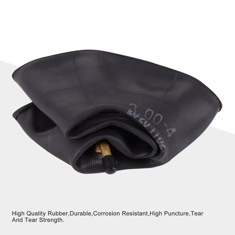 Motorcycle Inner Tube Factory - 3.00-4 Curved Bent Stem for Electric Quad