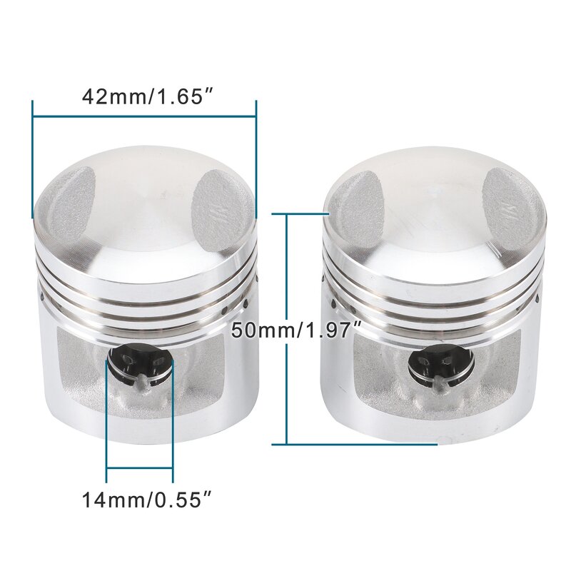 Piston Assembly Supplier - 44mm for Jialing Honda 250cc Dirt Bike