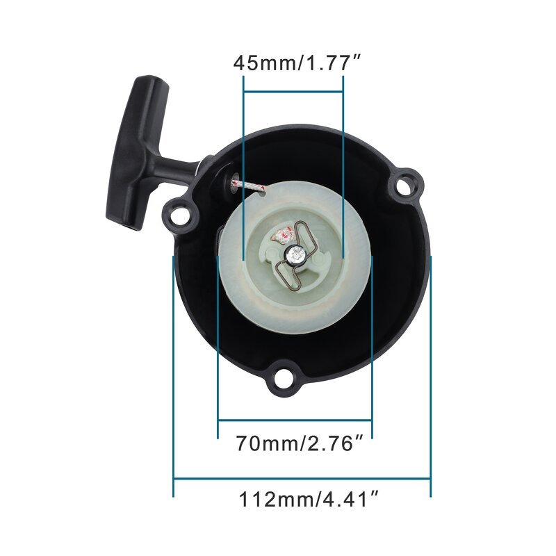 Motorcycle Pull Starter Factory - Hand Puller Recoil for Steele BR600cc