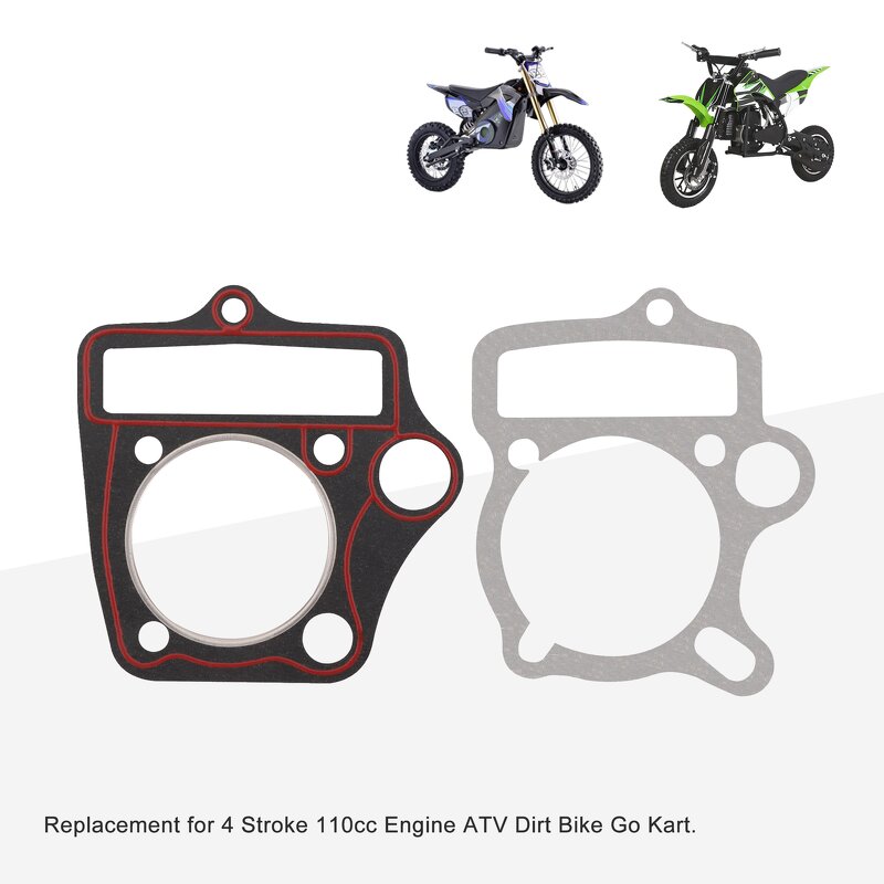Motorcycle Cylinder Gasket Set Supplier - 52.4mm for GY6 110cc Engine