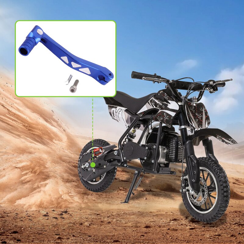 Motorcycle Gear Shifter Lever Supplier - 2" Red Folding for Pit Dirt Bike