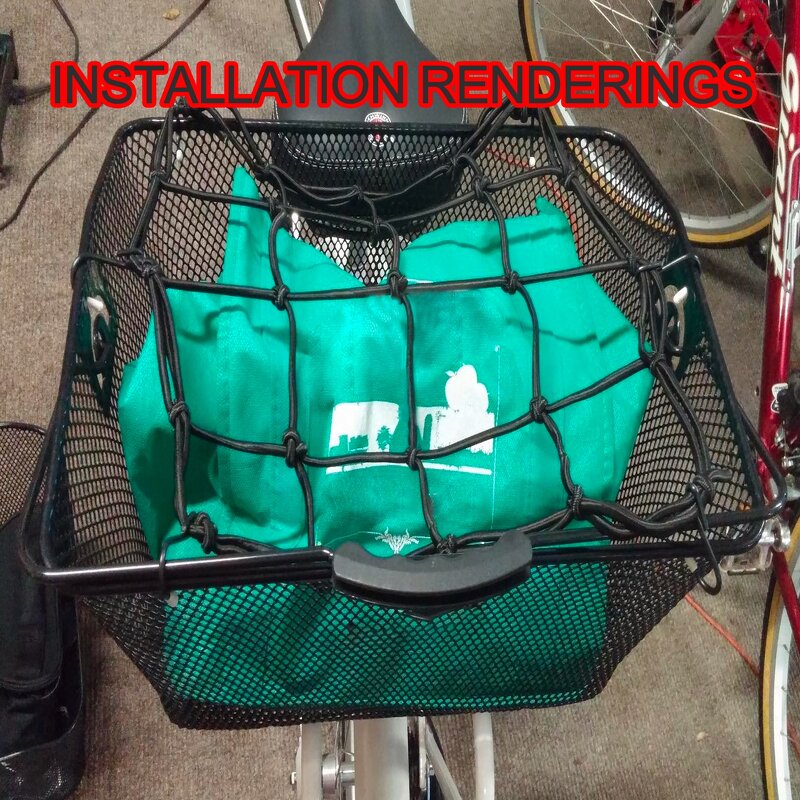 Motorcycle Fuel Tank Net Supplier - Elasticated with Hooks Hold Down