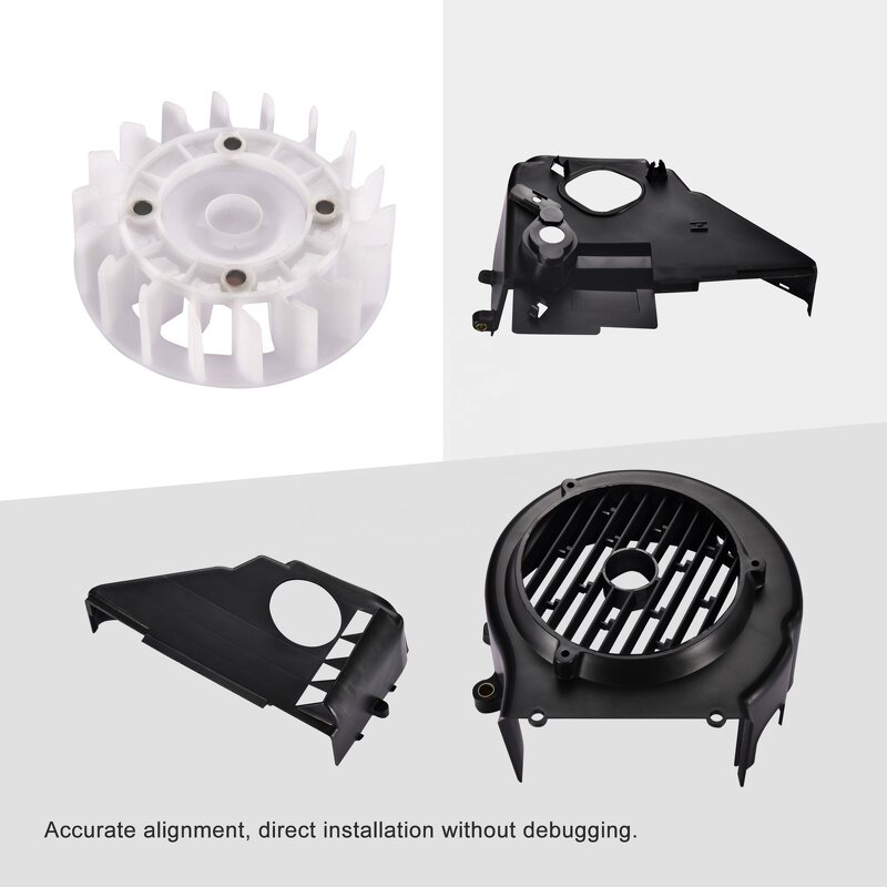 Motorcycle Fan Cover Factory - Combination for GY6 125-150cc ATV