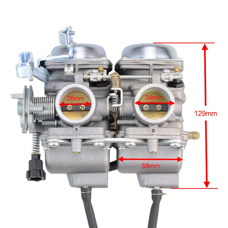 Twin Carburetor Manufacturer - Double Cylinder for 250cc Rebel