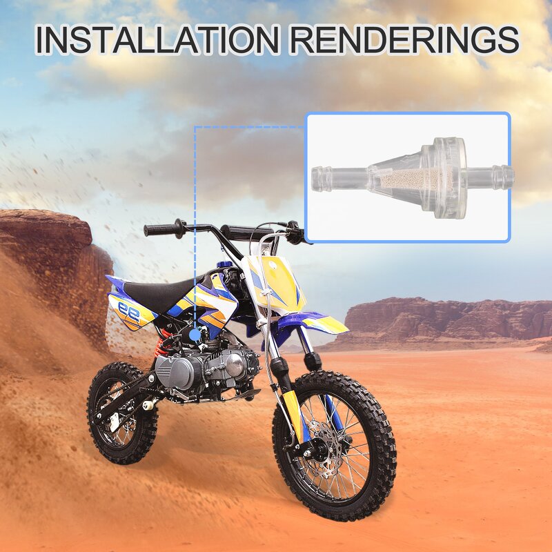 Motorcycle Gasoline Filter Cup Supplier - 10pcs/set Universal with Copper Core