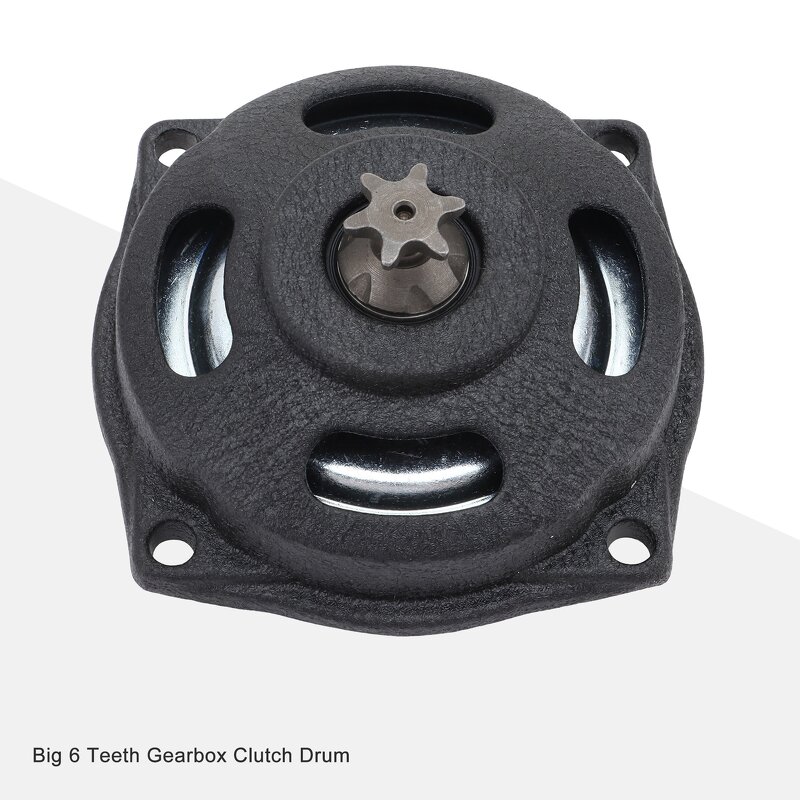 Motorcycle Drum Clutch Supplier - 25H 6 Tooth Gear Box for 2 Stroke 47-49cc