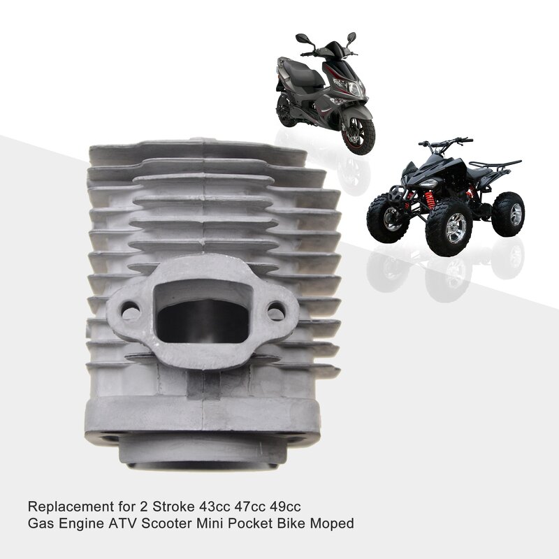 Motorcycle Cylinder Block Supplier - 44-6 for 2 Stroke 49cc Mini Bike