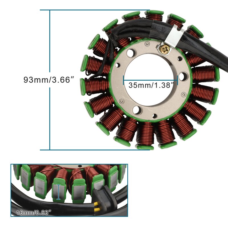 Motorcycle Magneto Stator Factory - Coil for GS250 GS300 GS400 GS500