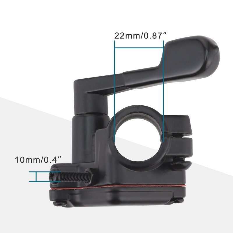 Motorcycle Throttle Lever Factory - 7/8" 22mm Thumb Control for ATV Quad