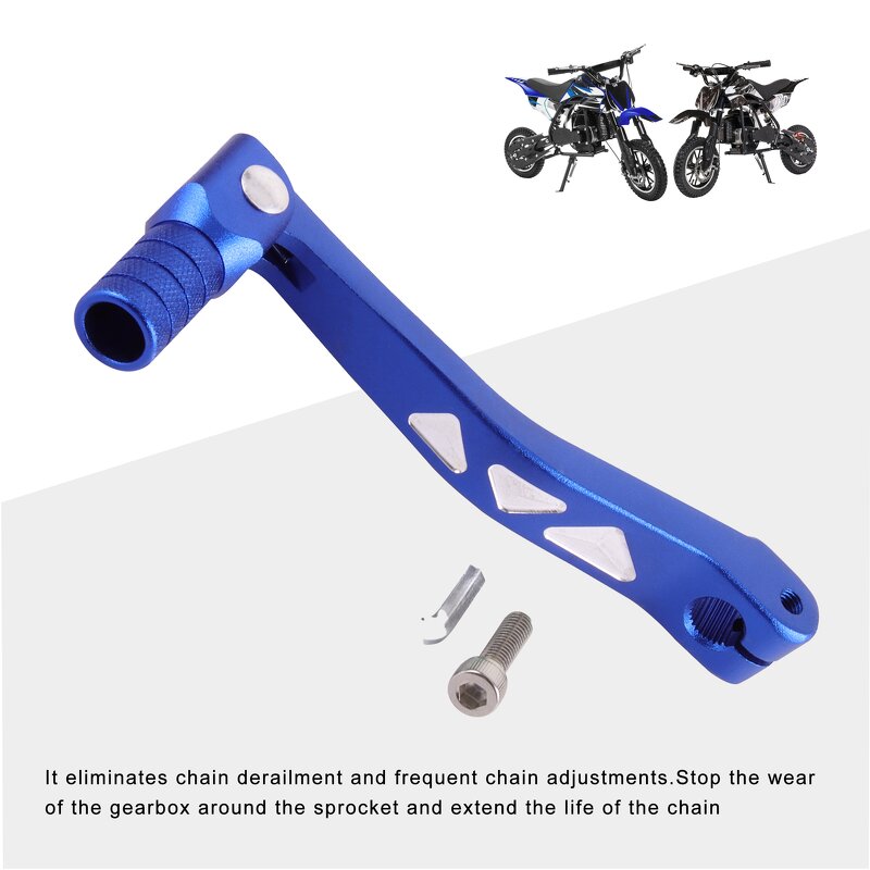 Motorcycle Gear Shifter Lever Supplier - 2" Red Folding for Pit Dirt Bike