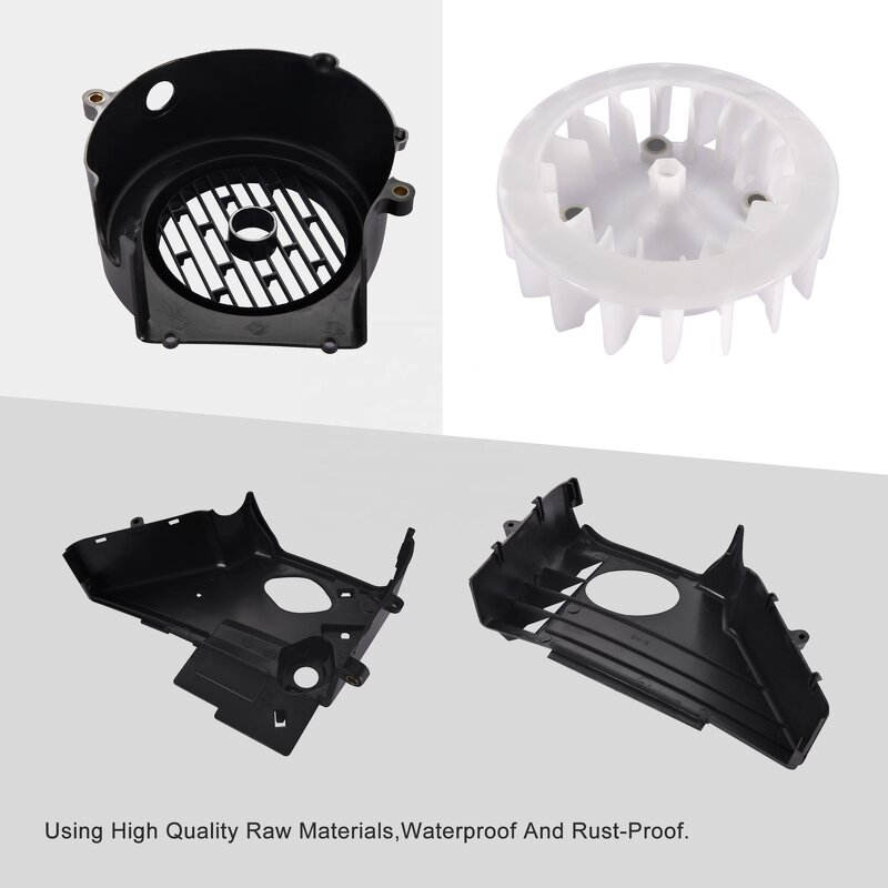 Motorcycle Fan Cover Factory - Combination for GY6 125-150cc ATV