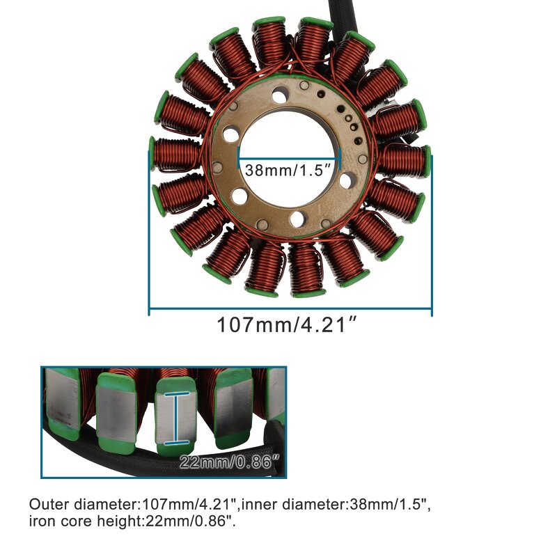 Engine Magneto Stator Supplier - Coil for GSR400 GSR600 GSR750