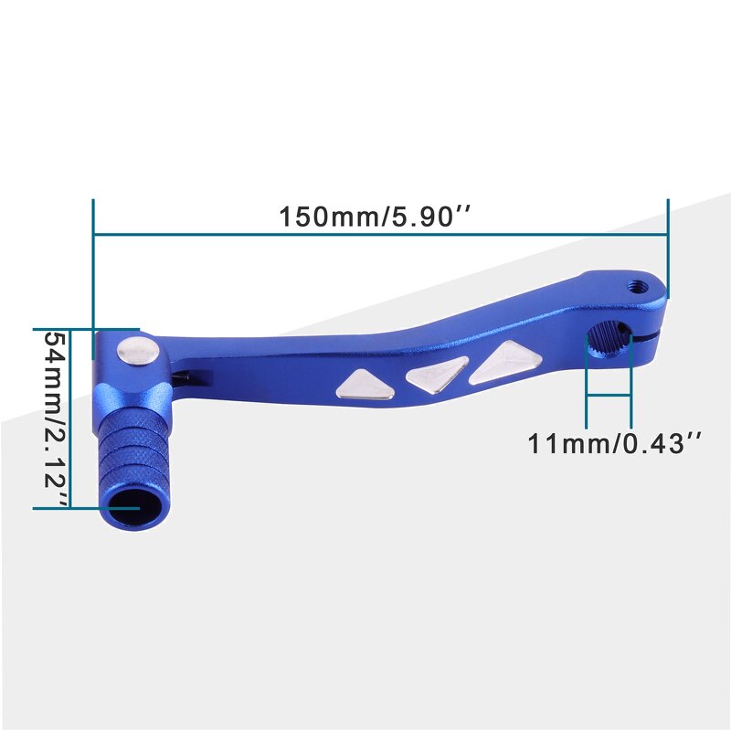 Motorcycle Gear Shifter Lever Supplier - 2" Red Folding for Pit Dirt Bike