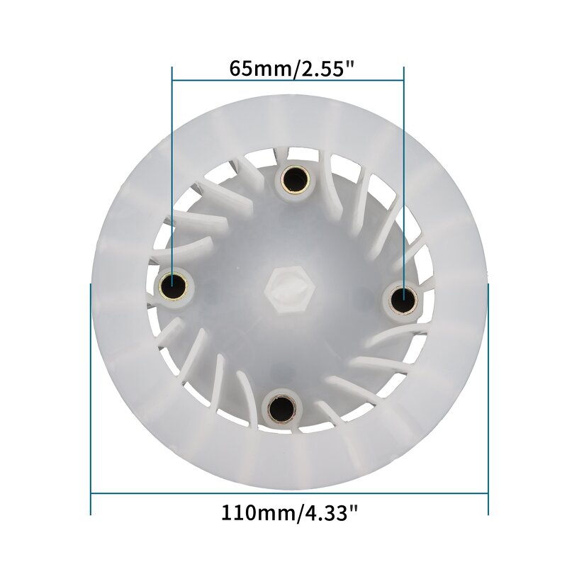 Fan Blade Wheel Factory - Replacement for GY6 49-50cc 139qmb Scooter