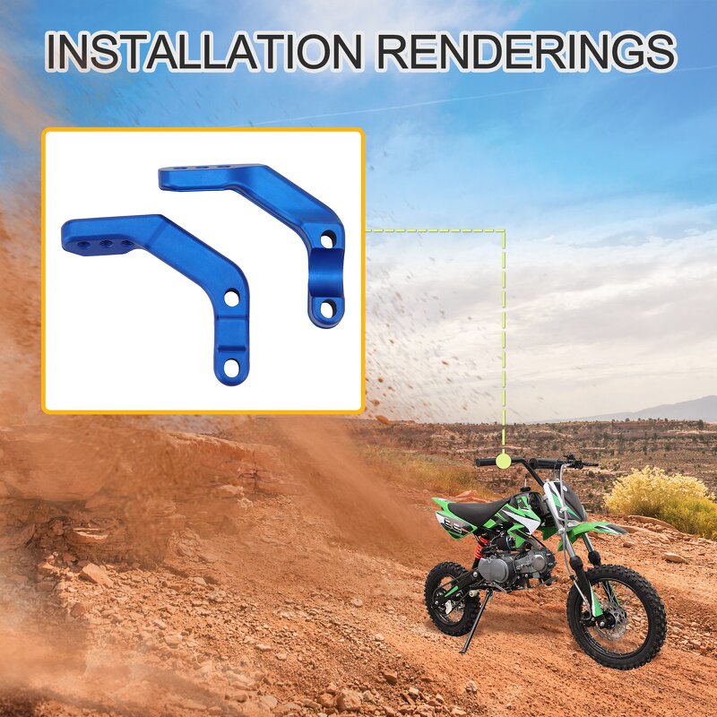 Motorcycle Hand Guard Bracket Factory - Universal for 28mm Handlebar