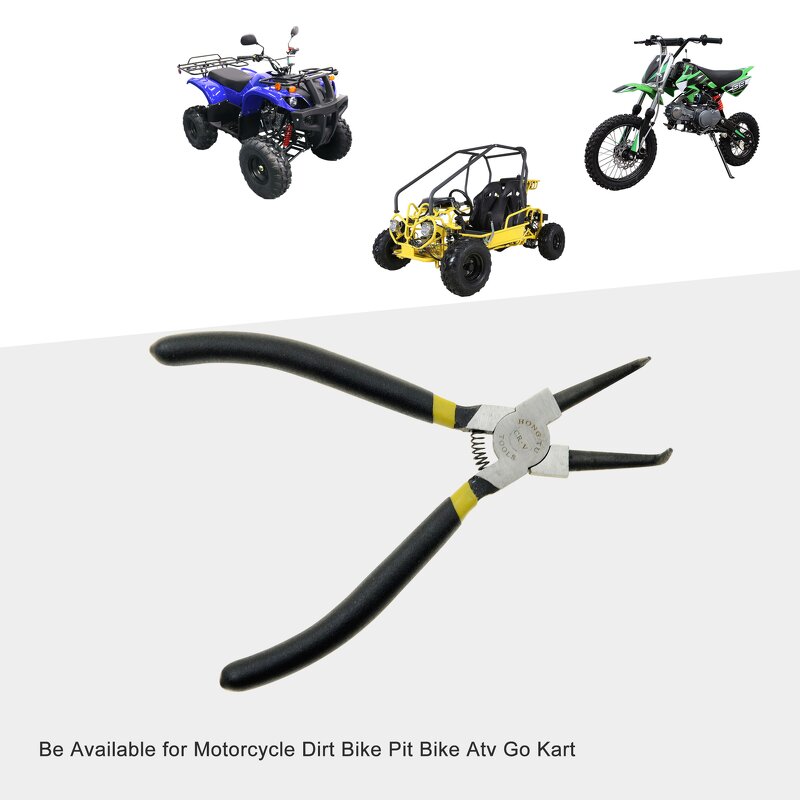 Circlip Plier Supplier - 90 Degree Tip Internal Bent for Motorcycle