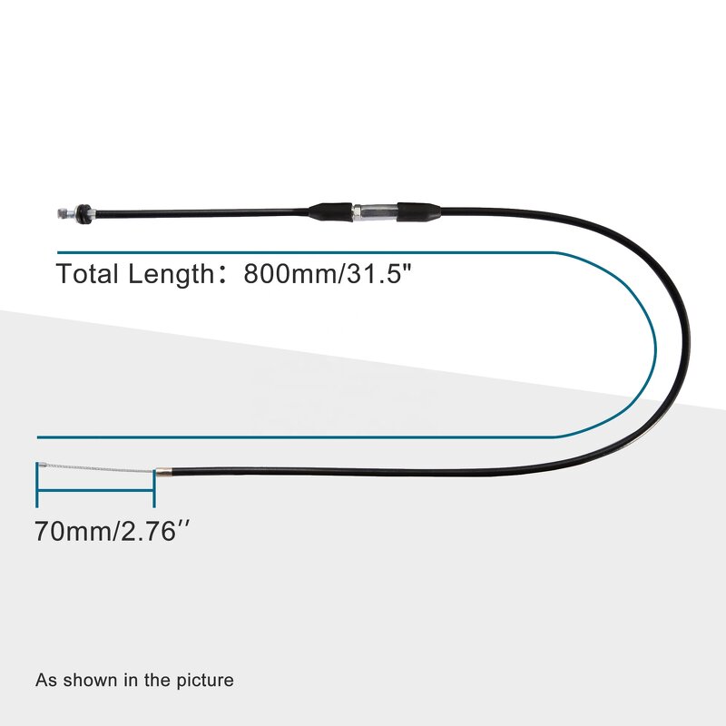 Motorcycle Throttle Cable Factory - 31.5" Shifter with Adjustment for ATV
