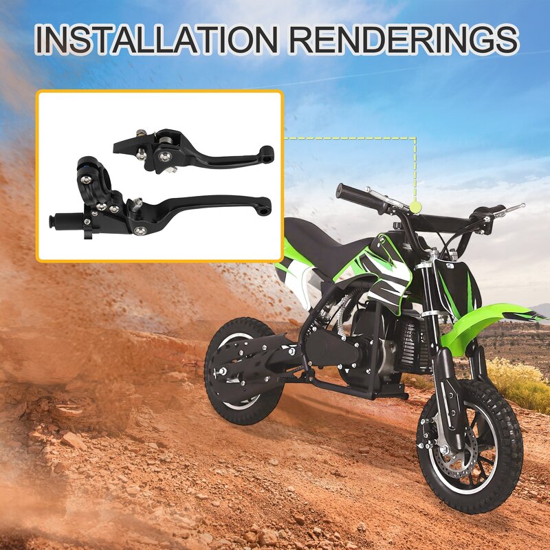 Motorcycle Brake Handlebar Lever Supplier - 22mm for KLX SSR TTR CRF50