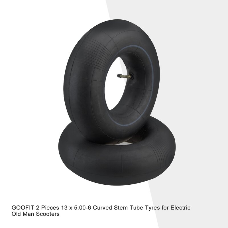 Motorcycle Inner Tube Factory - 2PCS 13X5.00-6 Curved Bent Stem TR87