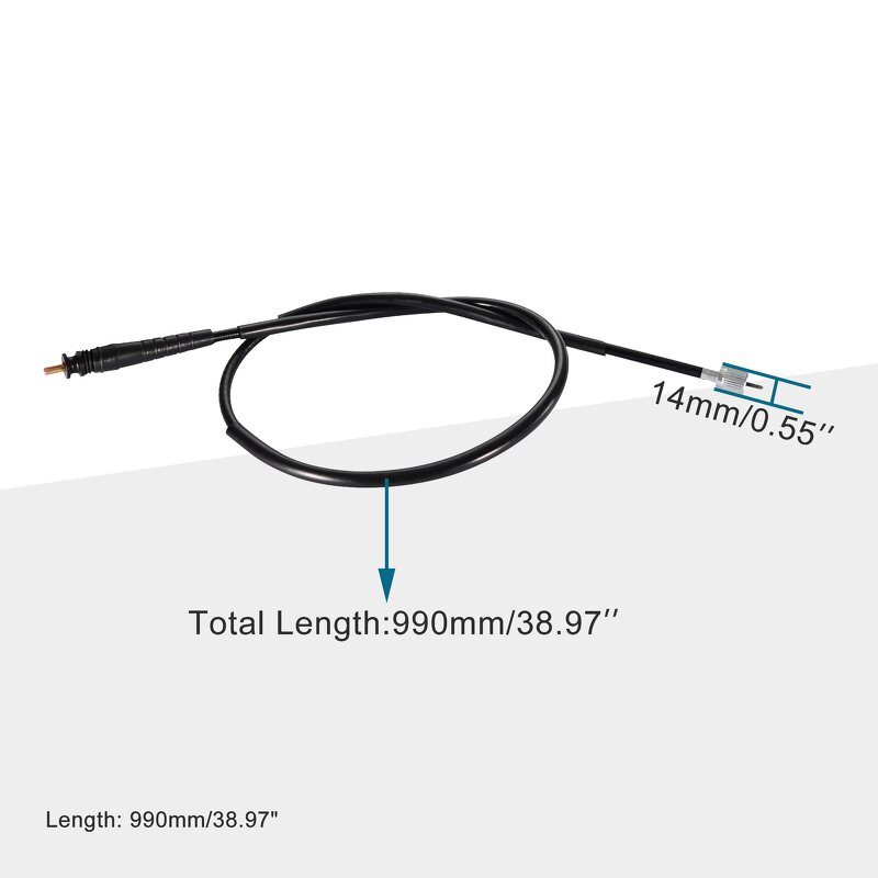 Motorcycle Speedometer Cable Supplier - 38.98" for 50-150cc Moped Dirt Bike
