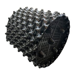 Seedling Cup Manufacturer - OEM/ODM Custom Navel Orange Rectangular Black