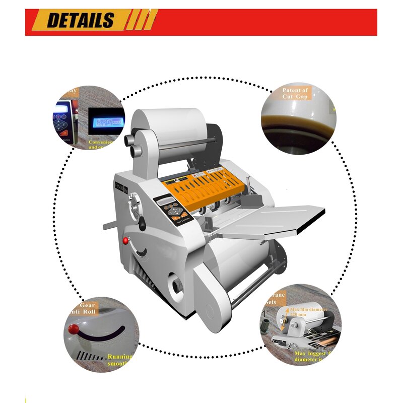 Small Width Laminator Factory - Hot and Cold Laminating Machine