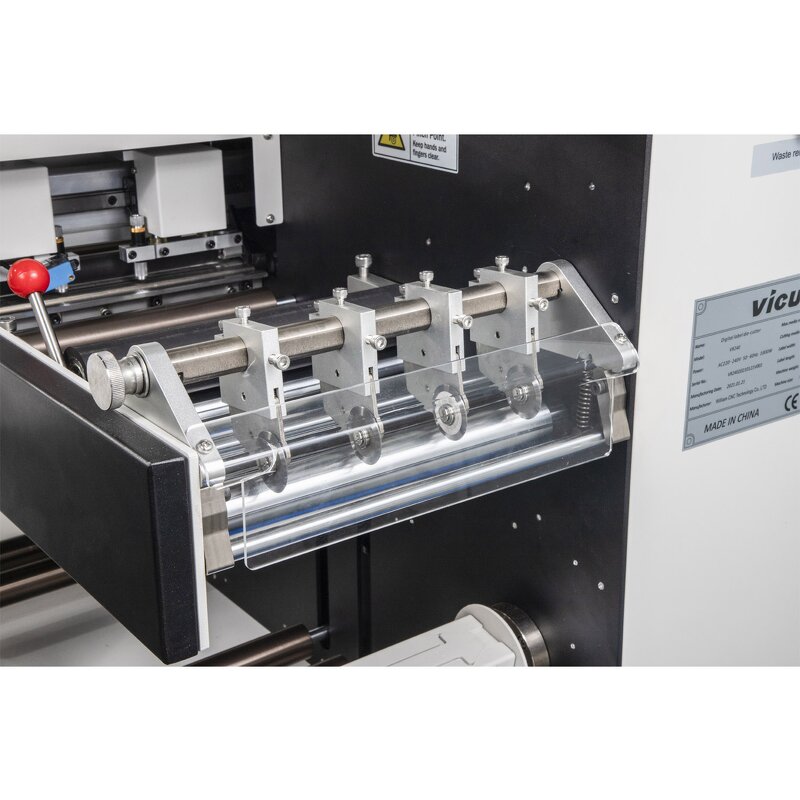 Desktop Label Die Cutter Supplier - VR240 Automatic Dual Head Gap Control
