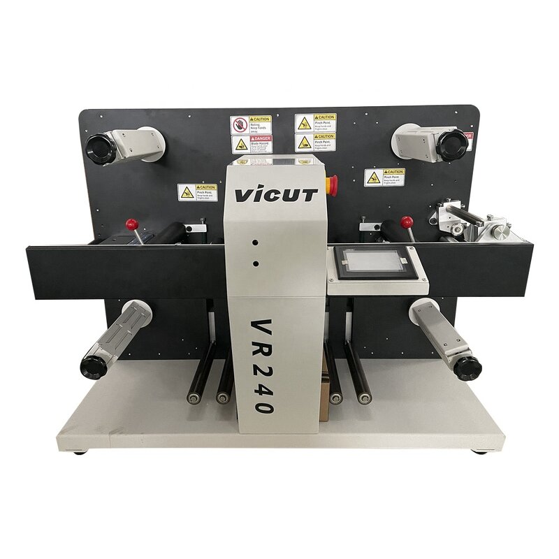 Sticker Machine Manufacturer - Automatic Roll Digital Knife Cut Slitting