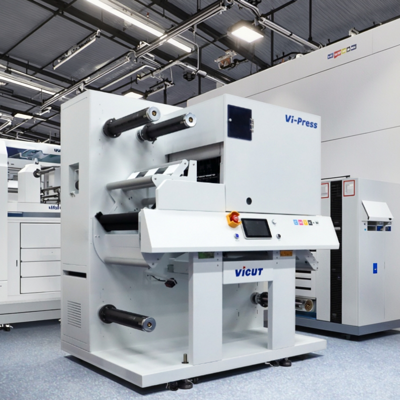 Label Printer Factory - CMYK+W 13 Inch 5 Color Digital Toner