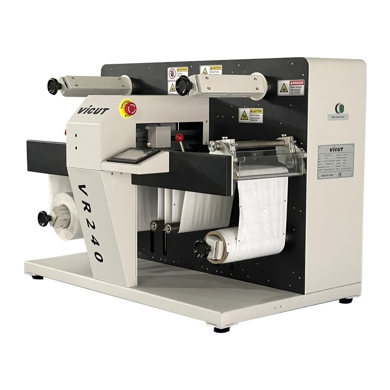 Label Die Cutter Supplier - Semi Rotary with Slitter Rewinder Laminator
