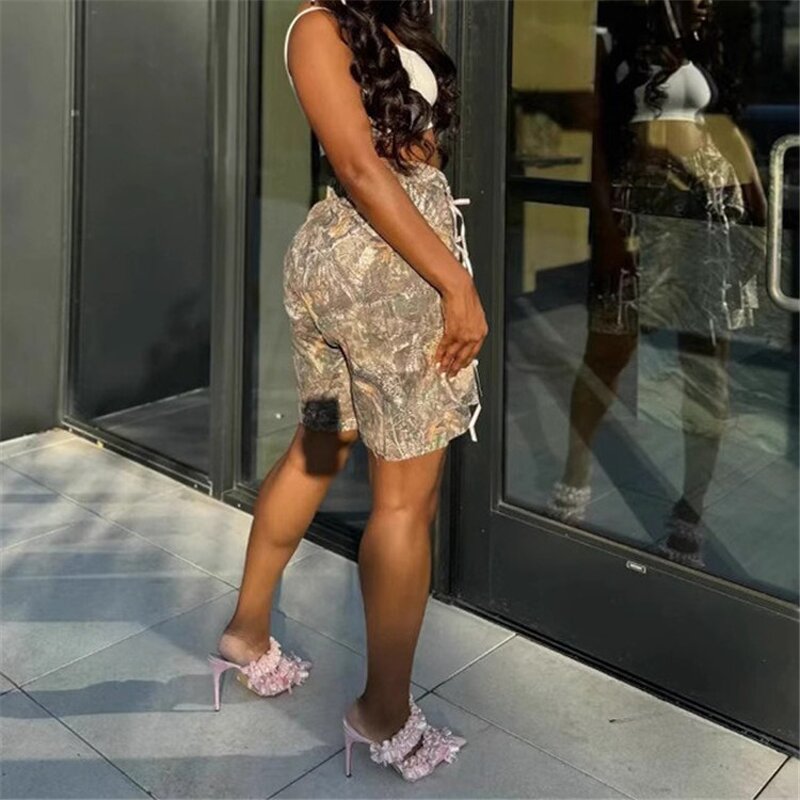 Harajuku Shorts Manufacturer - OEM/ODM Custom American Vintage High Waist