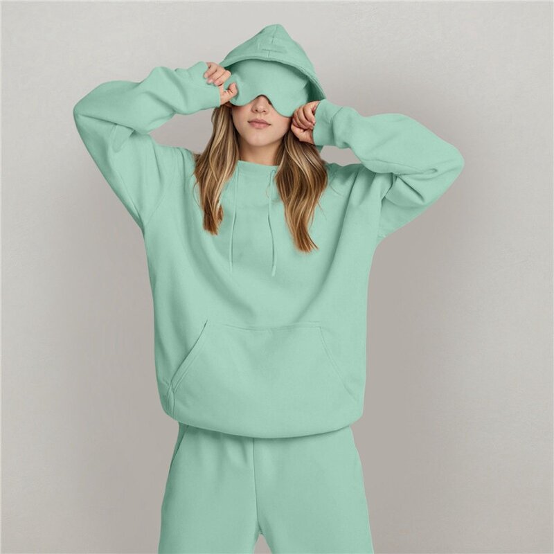 Hooded Sweatshirt Manufacturer - OEM/ODM Custom Plus Size Eye Mask Oversize