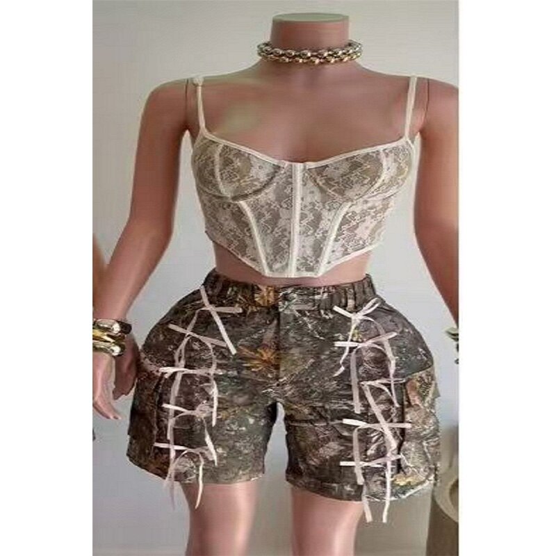 Harajuku Shorts Manufacturer - OEM/ODM Custom American Vintage High Waist