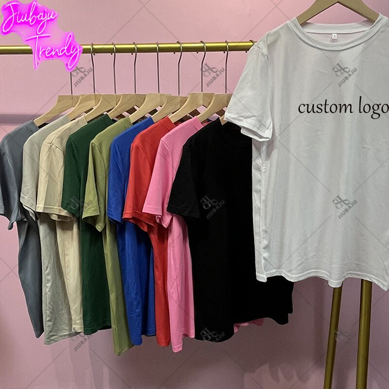 T-Shirt Manufacturer - OEM/ODM Custom Logo Loose Casual O Neck Street