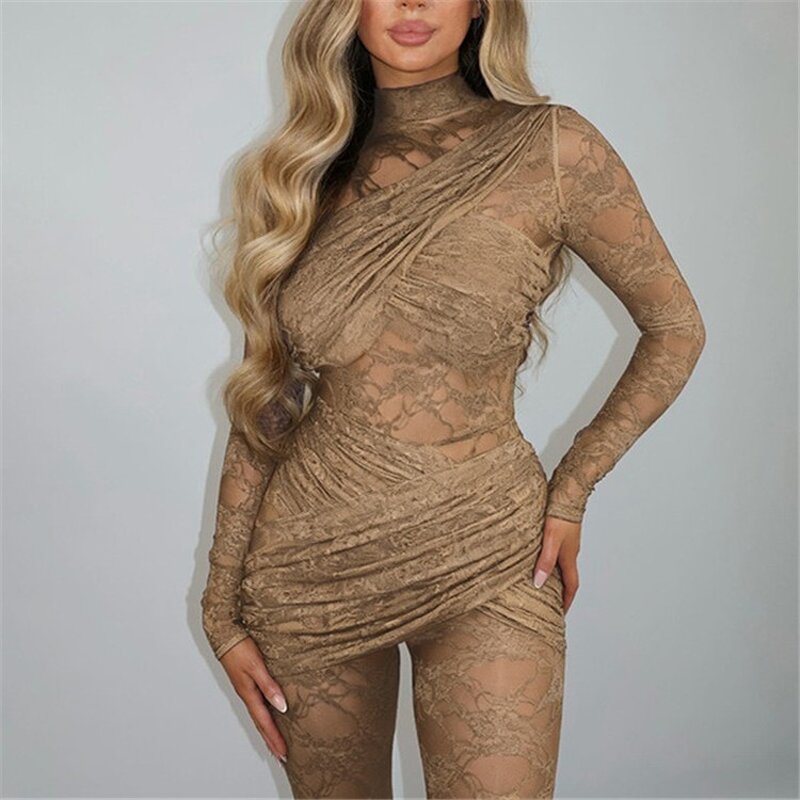 Jumpsuit Manufacturer - OEM/ODM Custom Backless Jacquard Patchwork Cross