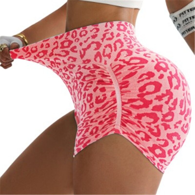 Leopard Shorts Manufacturer - OEM/ODM Custom High Waist Seamless Slim Leggings