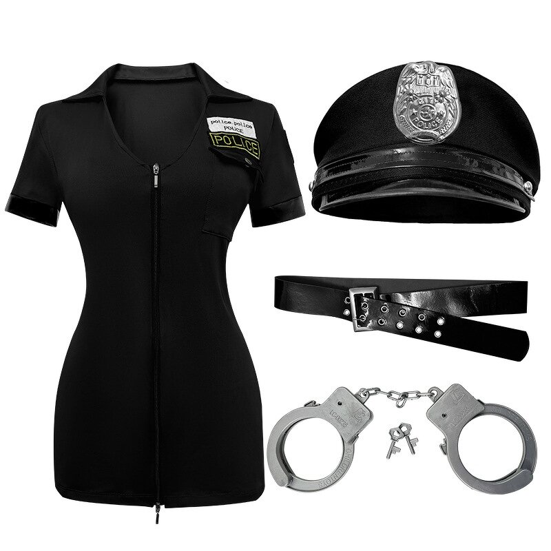 Police Costume Manufacturer - OEM/ODM Custom Women Sexy Cosplay Uniform Lingerie