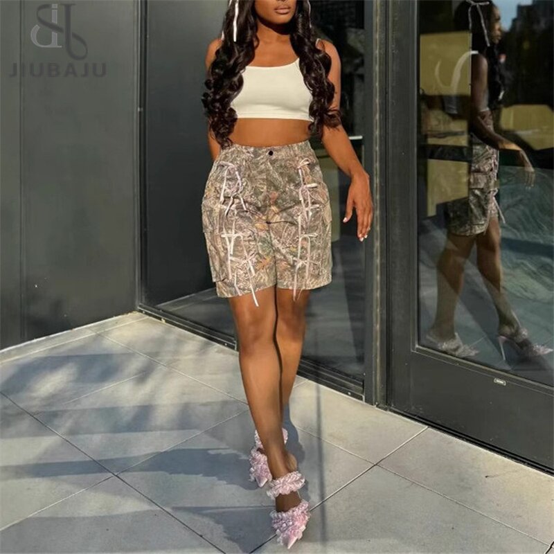 Harajuku Shorts Manufacturer - OEM/ODM Custom American Vintage High Waist