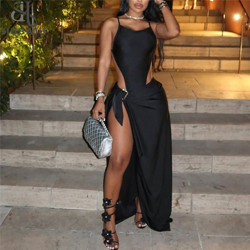 Bodycon Dress Manufacturer - OEM/ODM Custom Hollow Split Backless Bandage