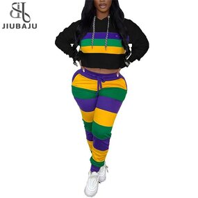 Tracksuit Set Manufacturer - OEM/ODM Custom Mardi Gras Sweatshirt Hoodies