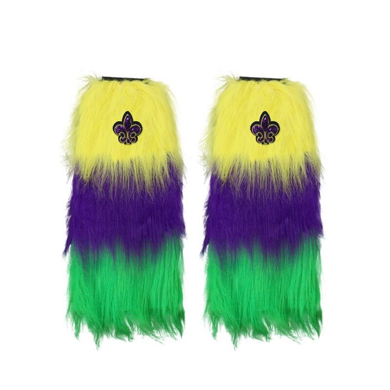 Leg Warmers Manufacturer - OEM/ODM Custom Carnival Faux Fur Furry Boot Cuffs