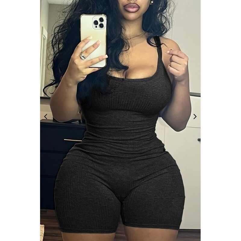 One Piece Sportswear Manufacturer - OEM/ODM Custom Logo Sleeveless Ribbed